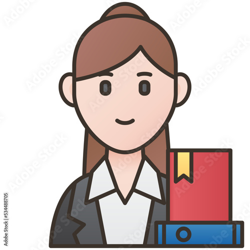 librarian icon
