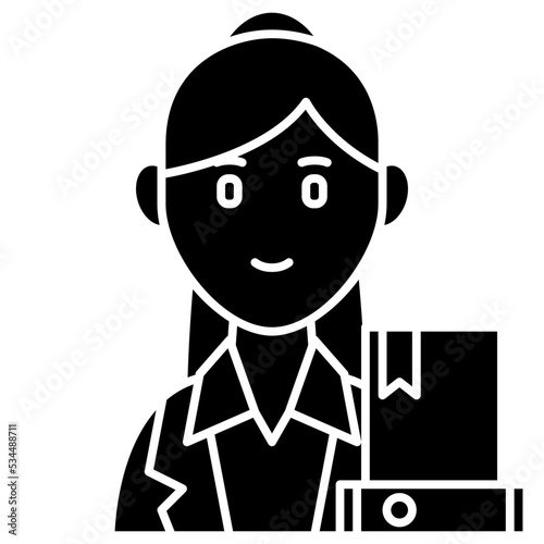 librarian icon