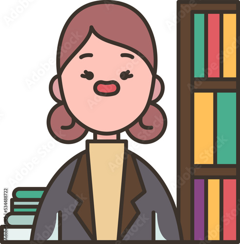 librarian icon