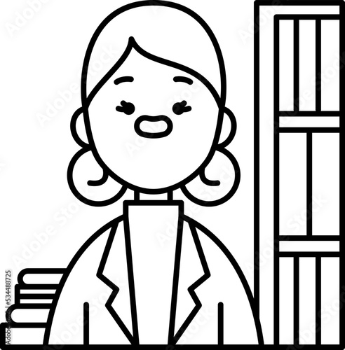 librarian icon