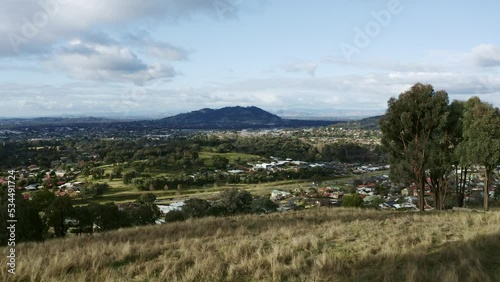 Wallpaper Mural Drone footage from Federation Hill Wodonga, Victoria, Australia Heading east towards Huon Hill. Torontodigital.ca
