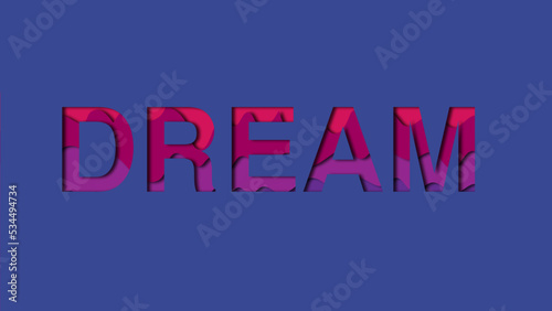 Dream Quote Text