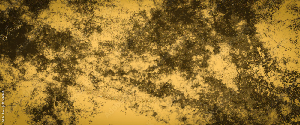gold watercolor wall texture background. watercolor background with grunge. dark black, yellow gold stone concrete paper texture. old brown paper background with texture.