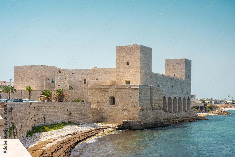Castle of Trani in Apulia