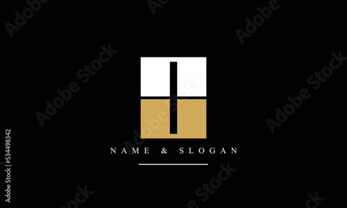 UN, NU, U, N abstract letters logo monogram
