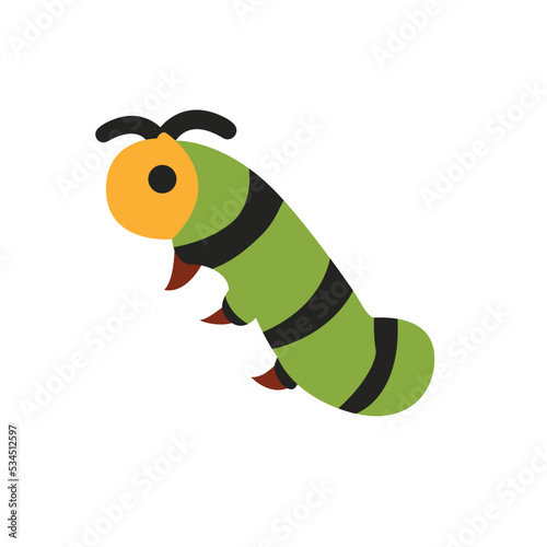 Bug illustration emoji vector