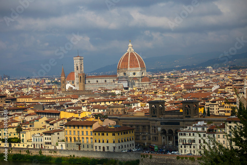 Beautiful city of Florence  Italy cityscape