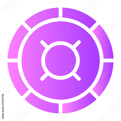 Flat Gradient gradient icon