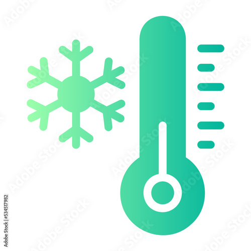 temperature gradient icon