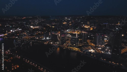 Wallpaper Mural Aerial view of Belgrade, capital of Serbia. Torontodigital.ca