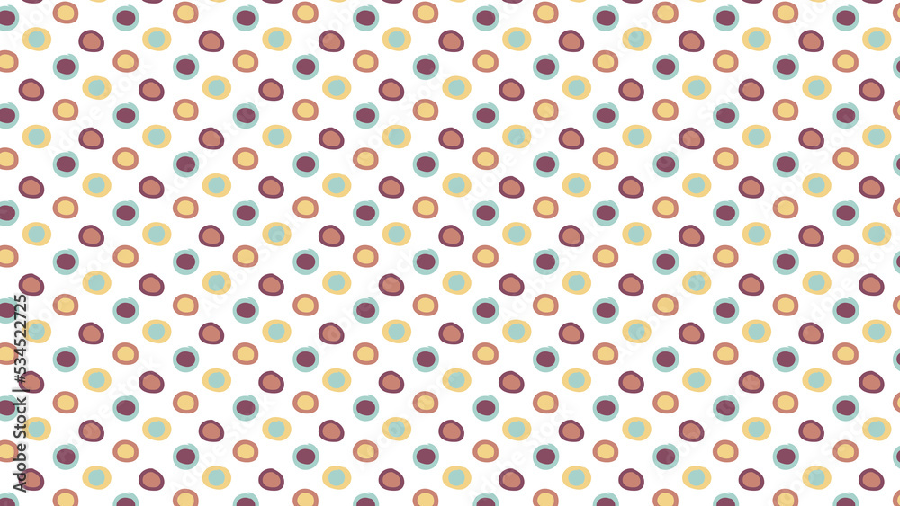 cute polkadots is colourful world pattern and seamless pattern with dots cute polkadots is colourful world pattern and seamless pattern with dots