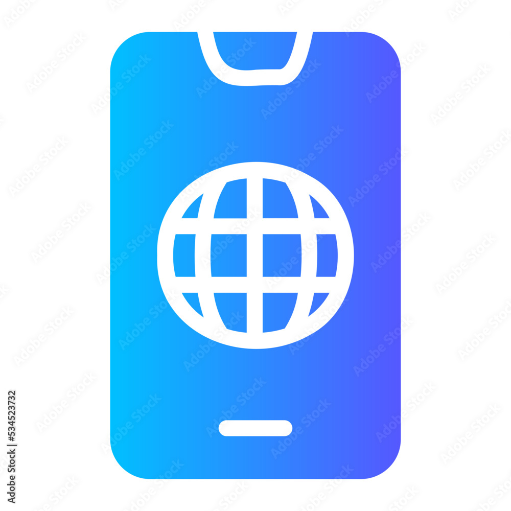 Flat Gradient gradient icon