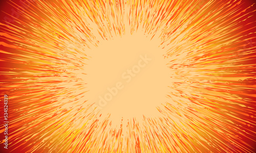 abstract background with rays for comic or other