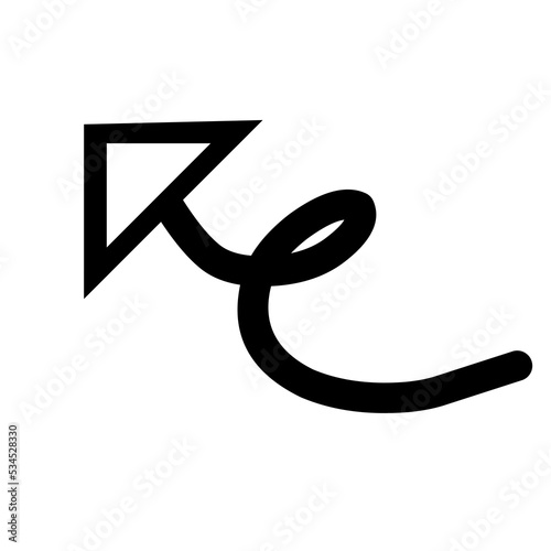 Hand drawn arrow vector icon set. design arrow sketch for business and education plans.