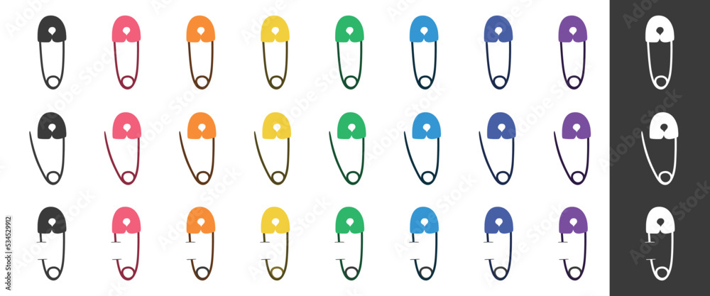 Baby Safety Pin Clipart