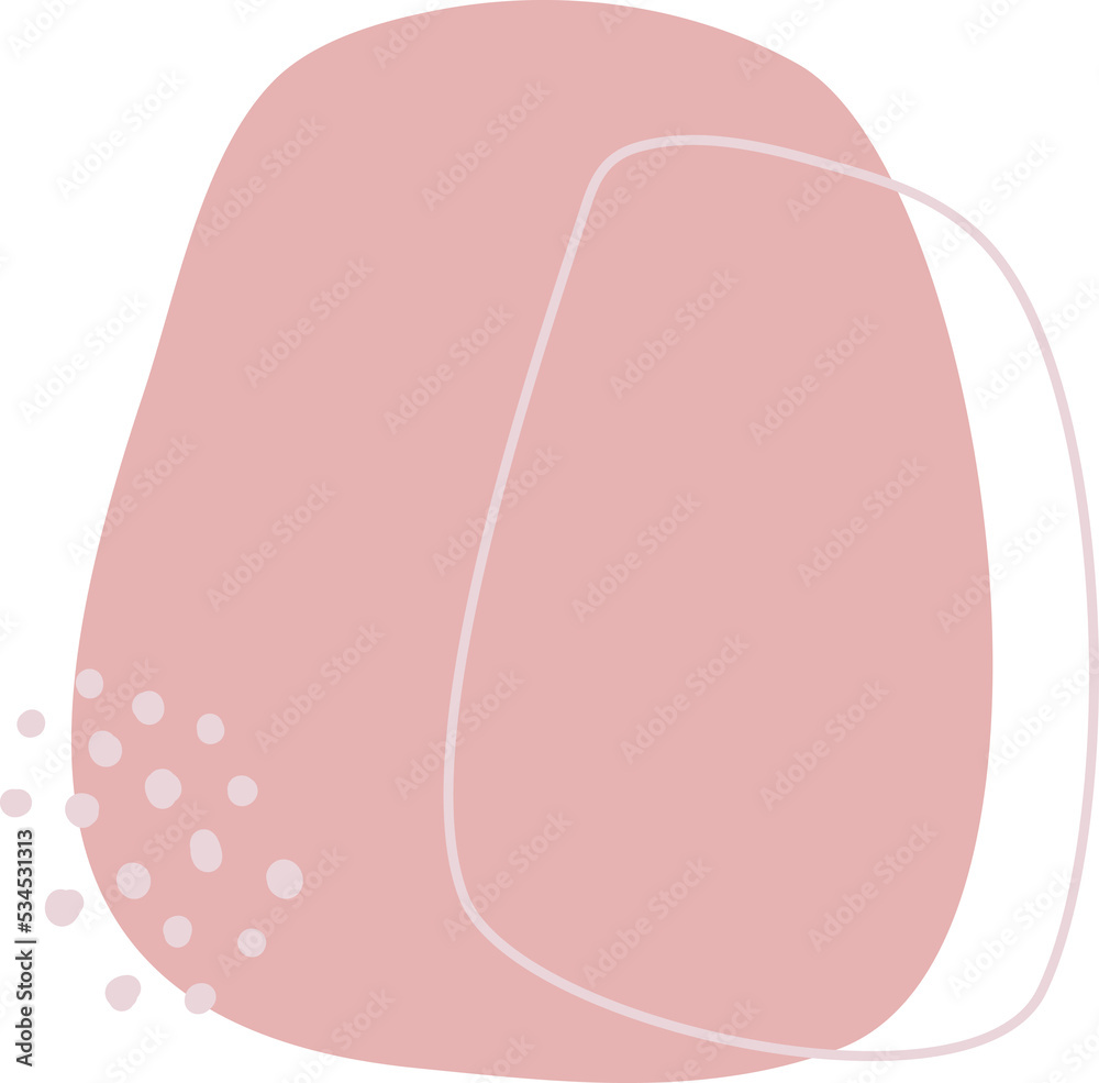 Abstract Organic Shape Vector Illustration Abstract Organic Shape Vector Illustration