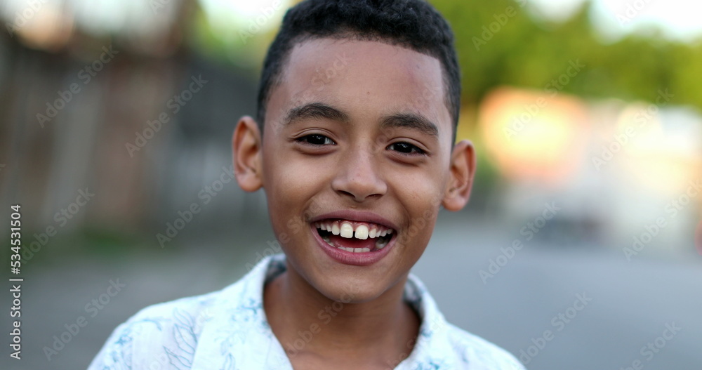 Happy hispanic latin south american child boy smiling Happy hispanic latin south american child boy smiling