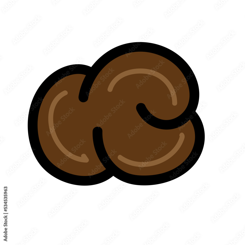 Obraz premium doodle cloud cartoon