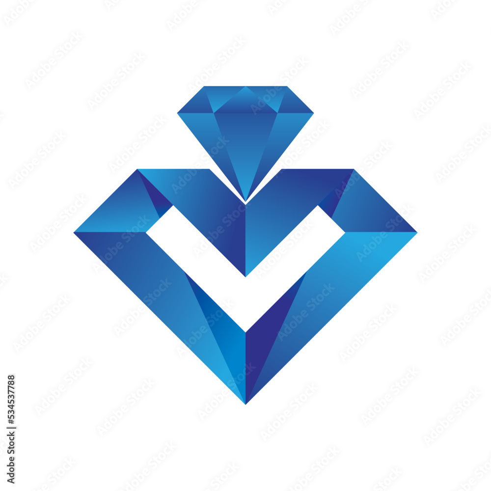 Diamond logo template vector icon Diamond logo template vector icon