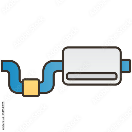 muffler icon