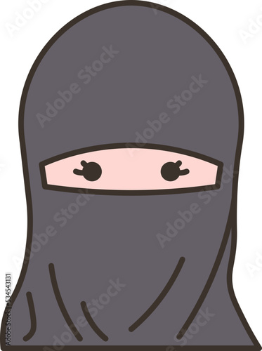 niqab icon