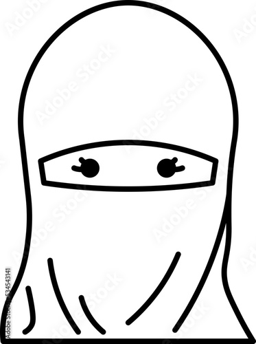 niqab icon