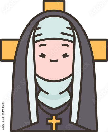 nun icon