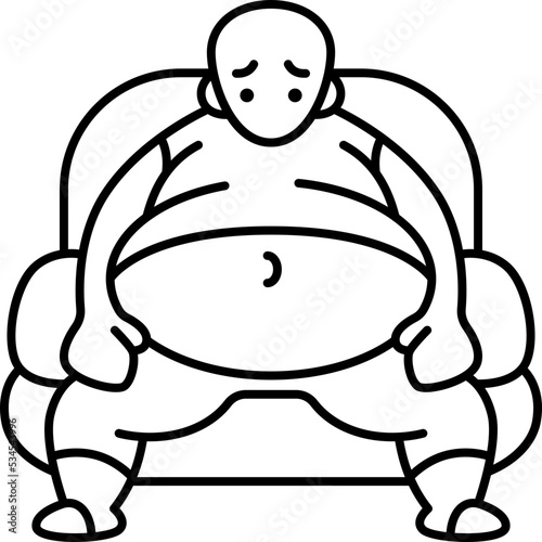 obesity icon