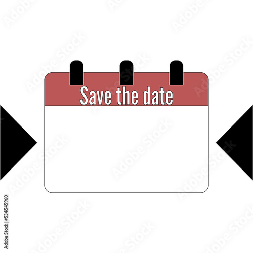 Icon Datum Kalender Vektorgrafik Vorlage