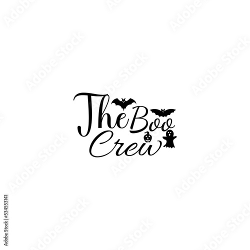 The boo crew T-shirt design