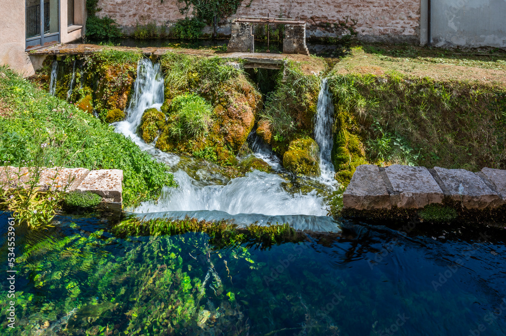 Rasiglia. Small village of the springs. Umbria Rasiglia. Small village of the springs. Umbria