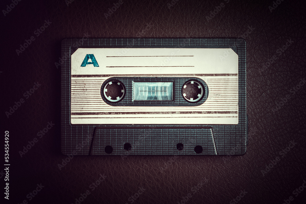 Obraz premium Audio Cassette closeup