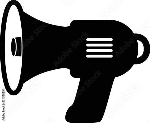 Megaphone loudspeaker vector Icon