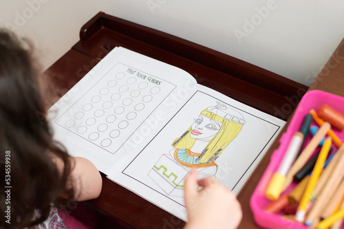 Egyptian coloring book