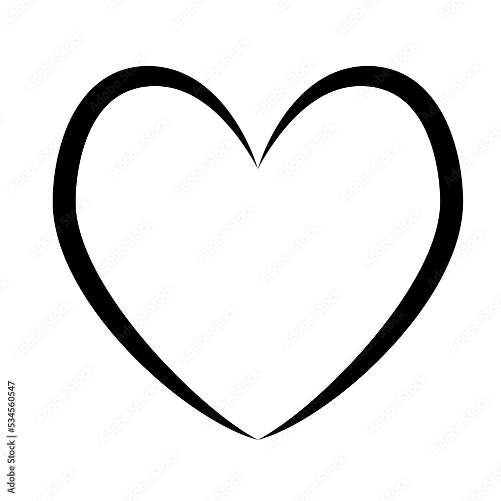 Heart icon. PNG with transparent background. Stock Illustration | Adobe