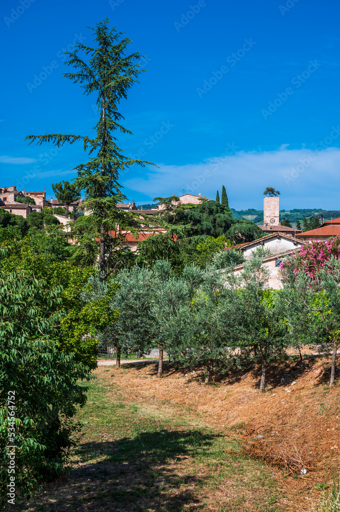 Magic of Spello, an ancient medival village in Umbria Magic of Spello, an ancient medival village in Umbria