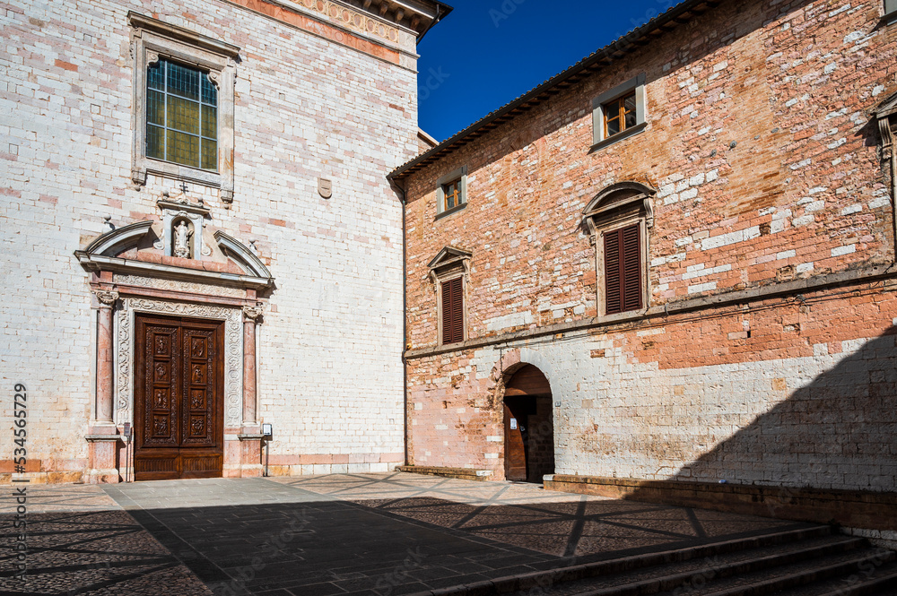 Magic of Spello, an ancient medival village in Umbria