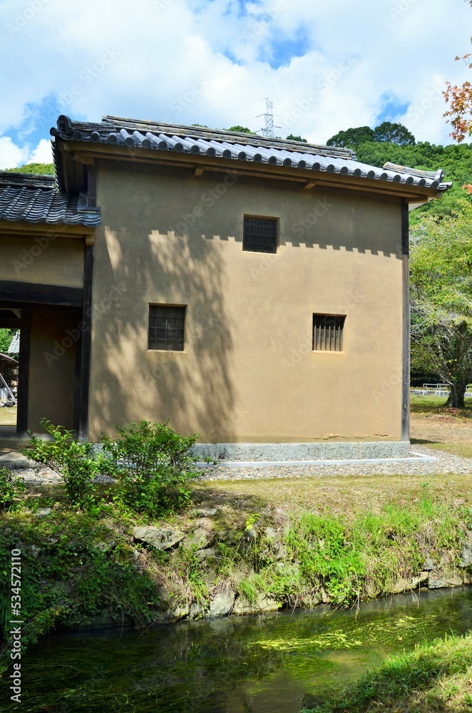 木下利玄生家 土蔵