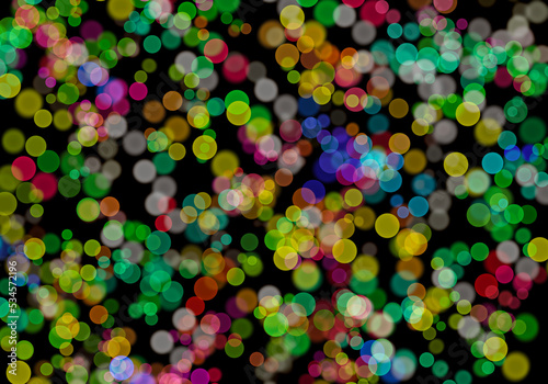 Beautiful colorful bokeh backgrounds for apps. web design web page banner greeting card illustration design