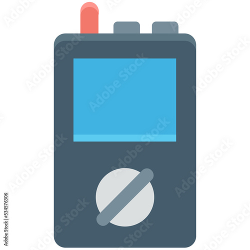 Voltage Meter Colored Vector Icon