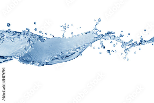 Water  water splash isolated on white background
