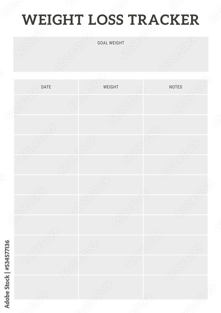 weight loss tracker weight loss tracker