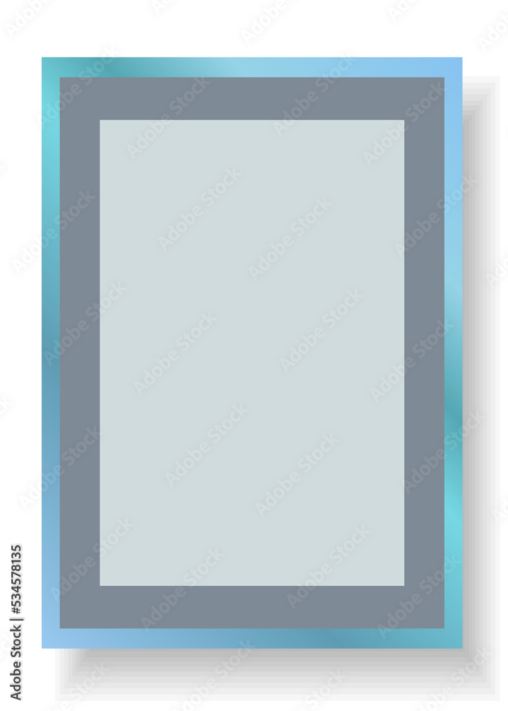 Frame mockup. PNG with shadow and transparent background Frame mockup. PNG with shadow and transparent background