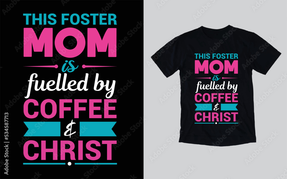 Mothers day love mom typography t-shirt design