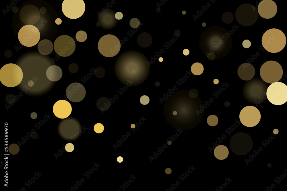 Gold glitter confetti, great design for any purpose. Party decor.