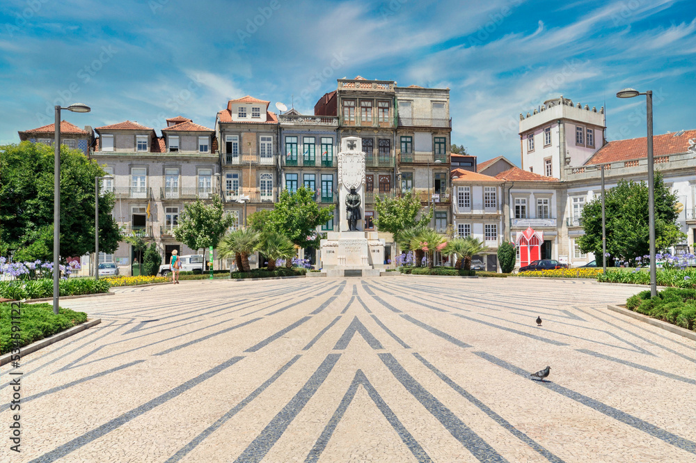 Carlos Alberto Square, Porto, Portugal. (Praça de Carlos Alberto.) Carlos Alberto Square, Porto, Portugal. (Praça de Carlos Alberto.)