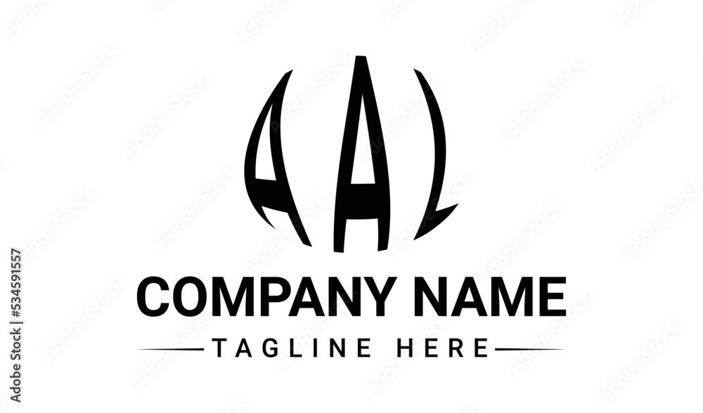 Obraz premium Creative Round three letter logo design