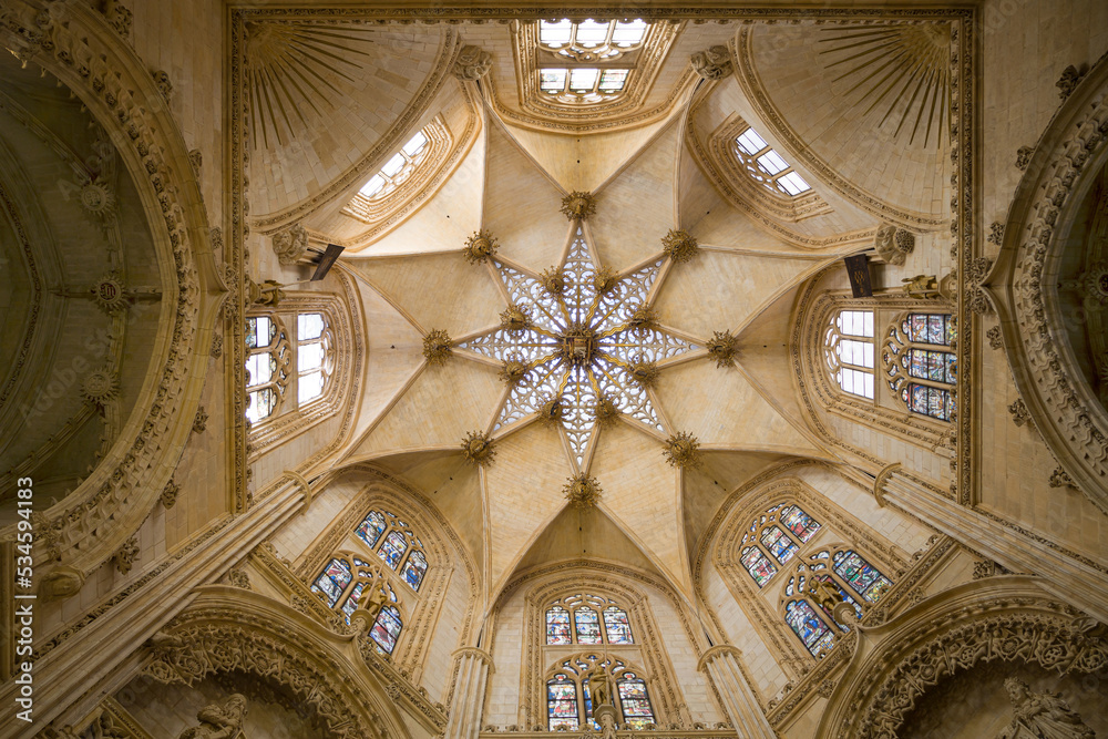 Star-shaped Vault of the Constables Chapel, Cathedral of Burgos