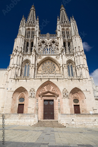 Main Facade of Burgos Cathedral