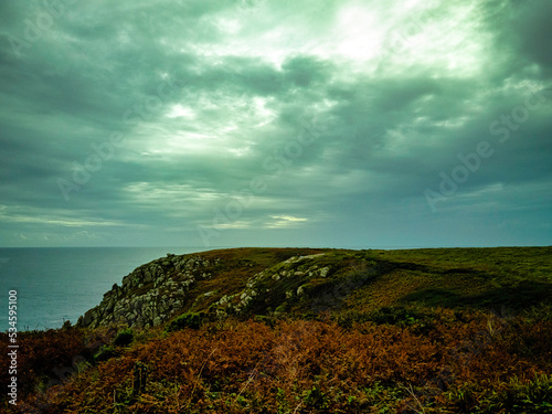 Celtic Sea - a view from Minack Theatre, Porthcurno, Penzance, Cornwall, United Kingdom